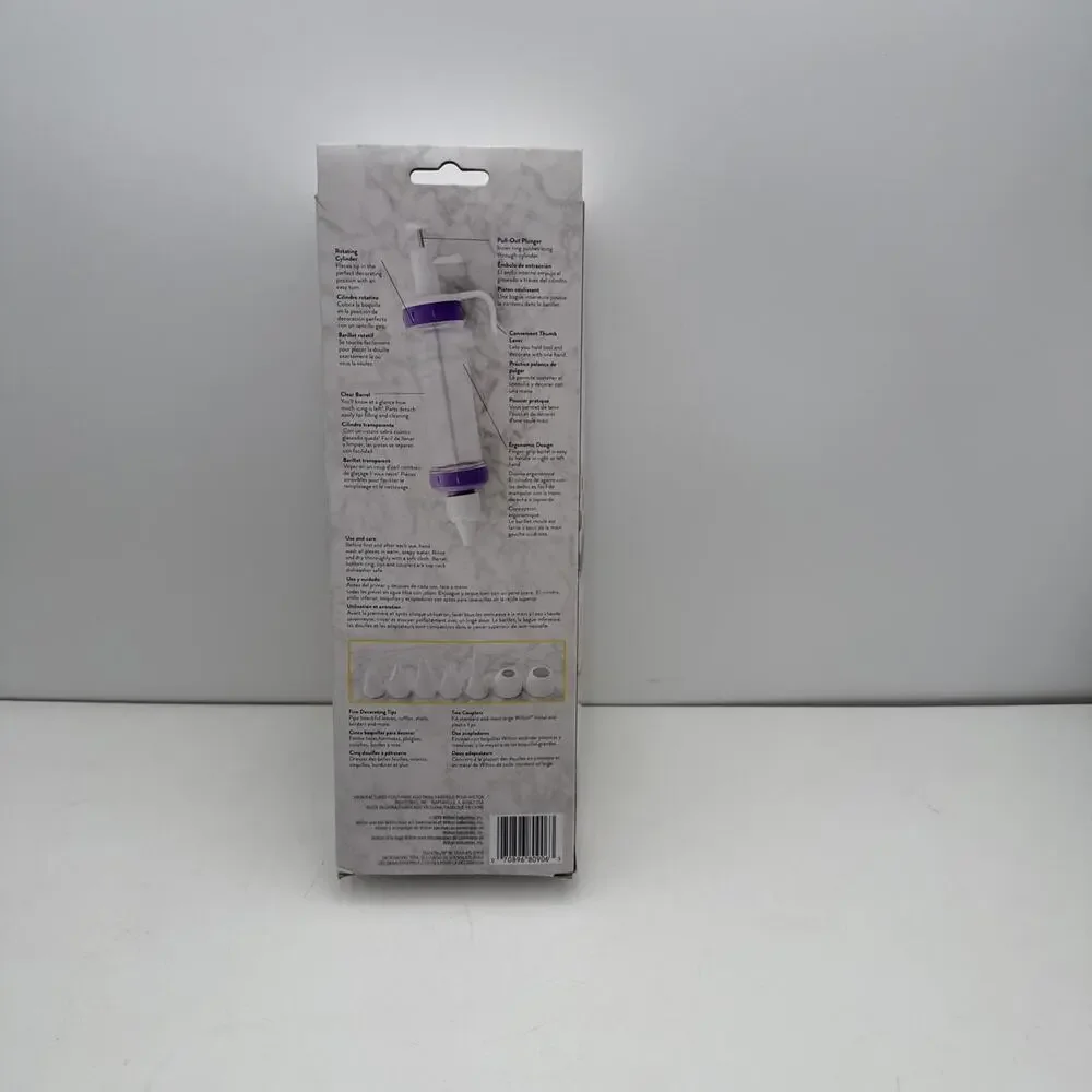 Wilton‎ Dessert Decorator Plus Icing TooI Set New Unopened 5 Tips Baking Cake